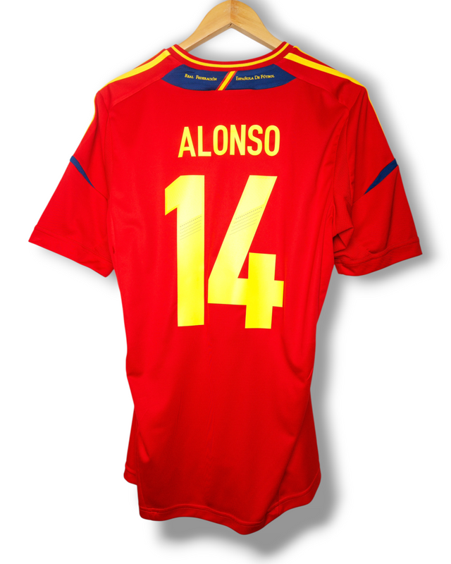 Spanje 2012 Thuis Shirt Alonso #14 (M)