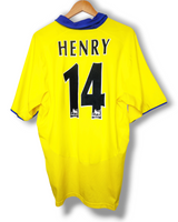 Arsenal 2003/2004 Uit Shirt Henry #14 (XL)