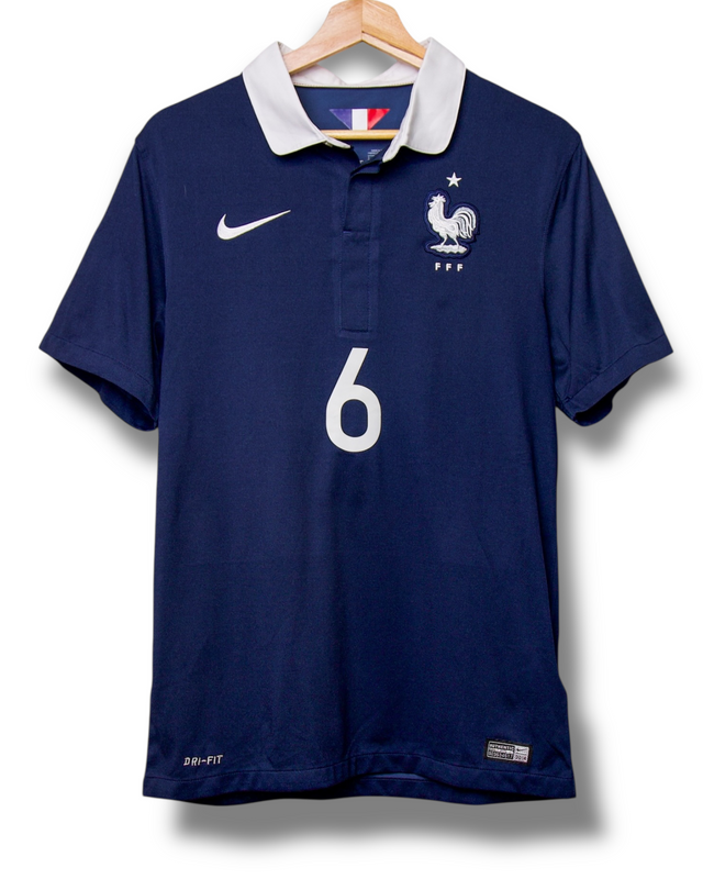 Frankreich 2014 Heim Trikot Cabaye #6 (S)