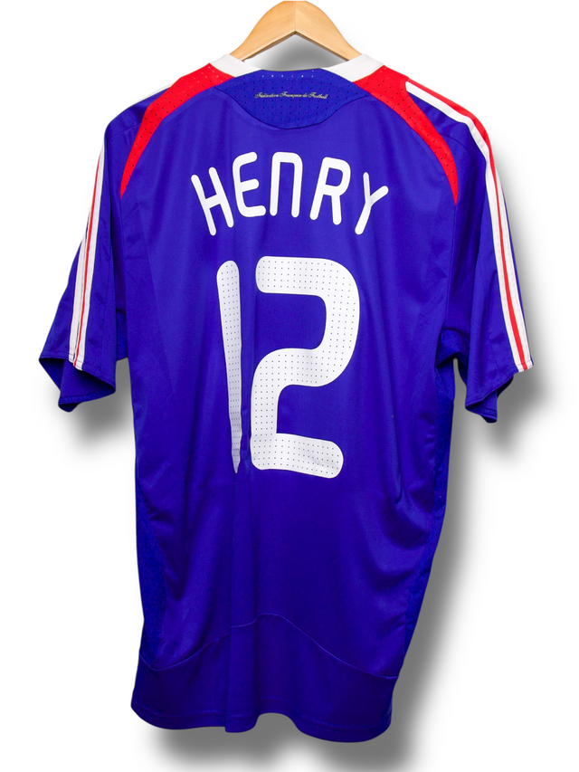 Frankreich 2008 Heimtrikot Henry #12 (L)