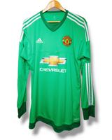 Manchester United 2015/2016 Torwarttrikot De Gea #1 (L)