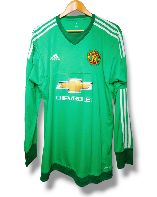 Manchester United 2015/2016 Torwarttrikot De Gea #1 (L)