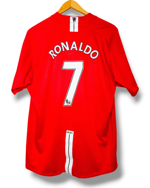 Manchester United 2007/2009 Home Shirt Ronaldo #7 (XL)