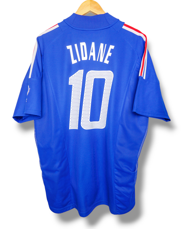 France 2002 Home Shirt Zidane #10 (XL)