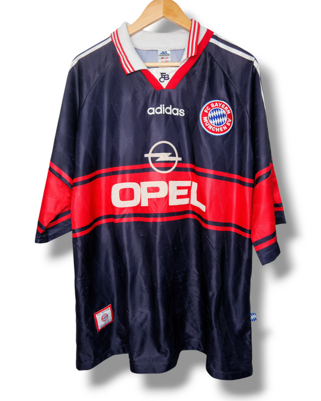 Bayern Munchen 1997/1998 Uit Shirt Lizarazu #3 (XXL)