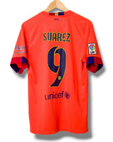 Barcelona 2014/2015 Auswärtstrikot Suarez #9 (S)