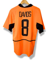 Nederland 2002 Thuis Shirt Davids #8 (M)