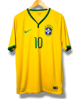 Brasilien 2014 Heimtrikot Neymar #10 (L)