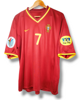 Portugal 2000 Thuis Shirt Figo #7 (M)