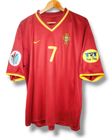 Portugal 2000 Thuis Shirt Figo #7 (M)