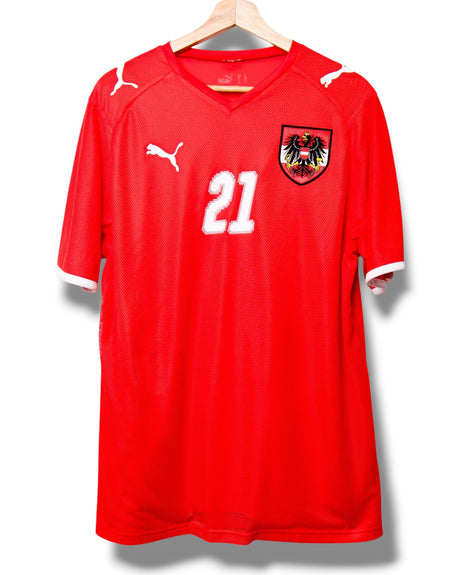 Österreich 2008 Heimtrikot Janko #21 (M)