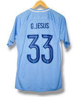 Manchester City 2017/2018 Home Shirt G.Jesus #33 (M)