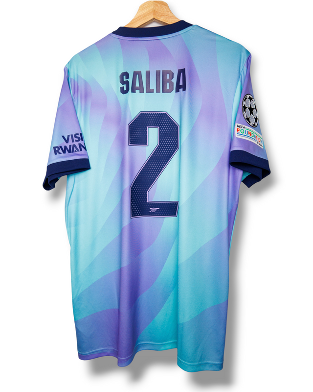 Arsenal 2024/2025 Derde Shirt Saliba #2 (L)