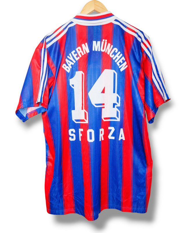 Bayern Munchen 1995/1996 Thuis Shirt Sforza #14 (XL)