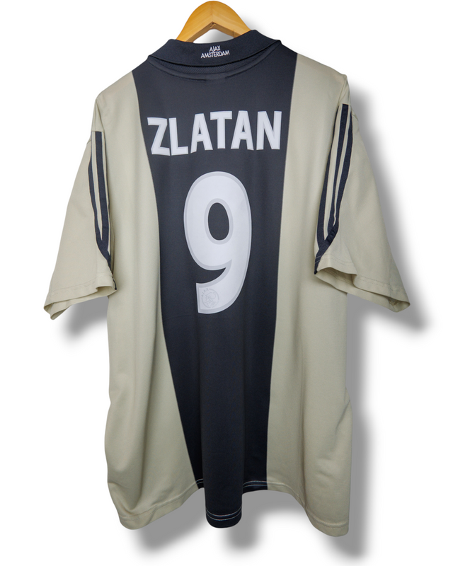 Ajax 2001/2002 Uit Shirt Zlatan #9 (XXL)