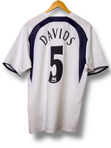 Tottenham 2006/2007 Home Shirt Davids #5 (L)