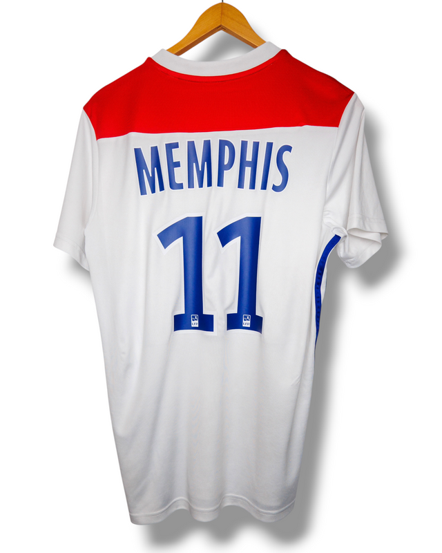 Olympique Lyon 2018/2019 Thuis Shirt Memphis #11 (M)