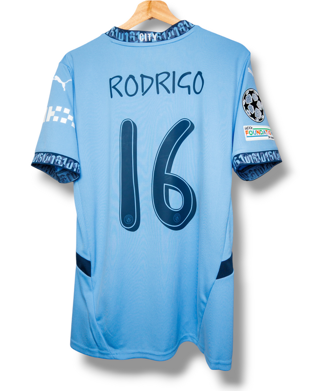 Manchester City 2024/2025 Heimtrikot Rodrigo #16 (S)