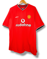 Manchester United 2001/2002 Thuis Shirt Stam #6 (L)