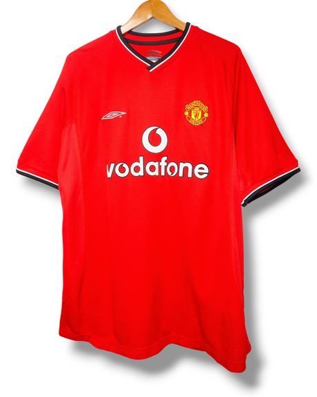Manchester United 2001/2002 Thuis Shirt Stam #6 (L)