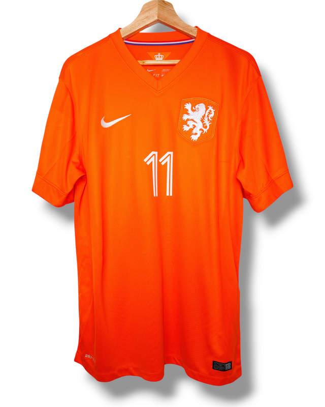 Nederland 2014 Heimtrikot Robben #11 (L)