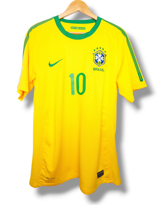 Brazilië 2010 Home Shirt Kaka #10 (M)