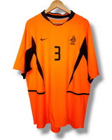 Nederland 2002 Thuis Shirt Stam #3 (XXL)