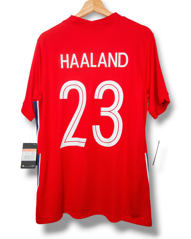 Noorwegen 2020 Thuis Shirt Haaland #23 (L)