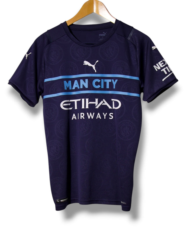 Manchester City 2021/2022 Auswärtstrikot De Bruyne #17 (S)