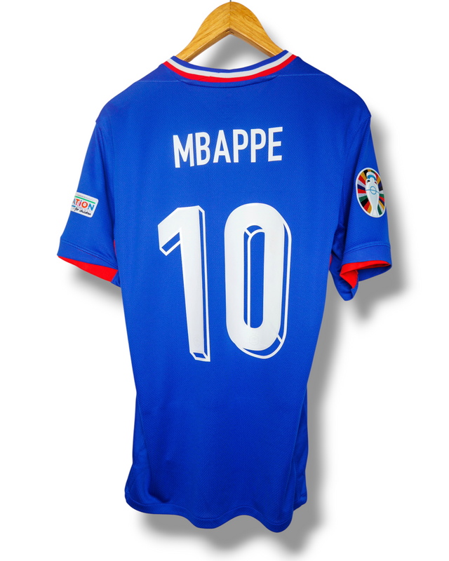 Frankrijk 2024 Thuis Shirt Mbappe #10 (S)