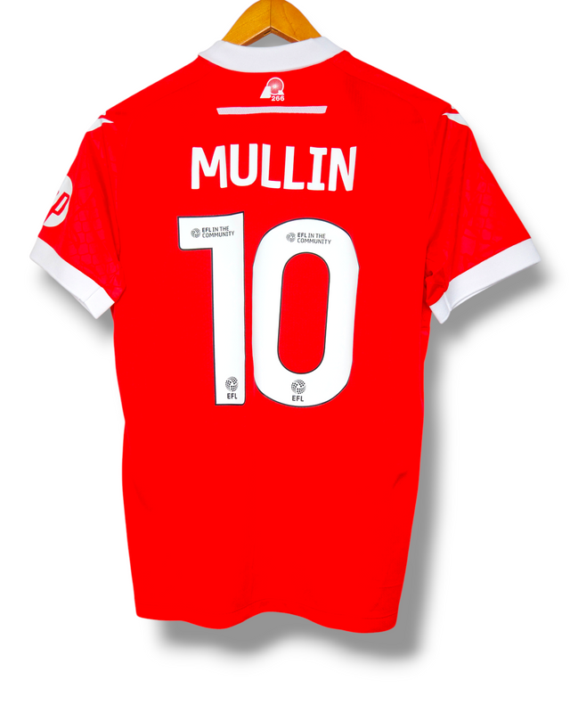 Wrexham AFC 2024/2025 Thuis Shirt Mullin #10 (S)
