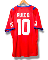 Costa Rica 2014 Home Shirt Bryan Ruiz #10 (XL)