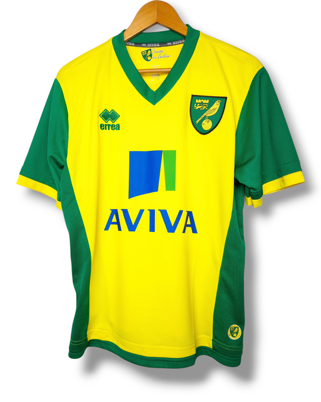 Norwich City 2013/2014 Thuis Shirt V. Wolfswinkel #9 (XL) Valt als een M/L