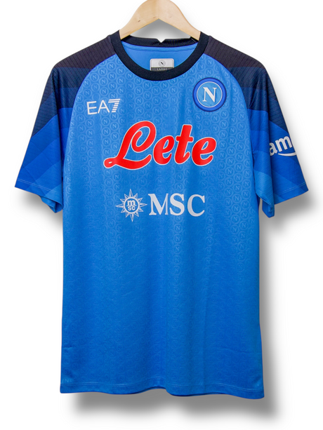 Napoli 2022/2023 Thuis Shirt Kvaratskhelia #77 (L)
