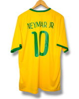 Brazil 2014 Home Shirt Neymar #10 (XL)