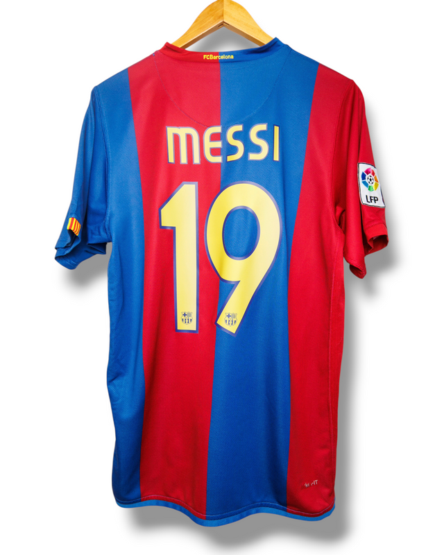 Barcelona 2006/2007 Home Shirt Messi #19 (M)