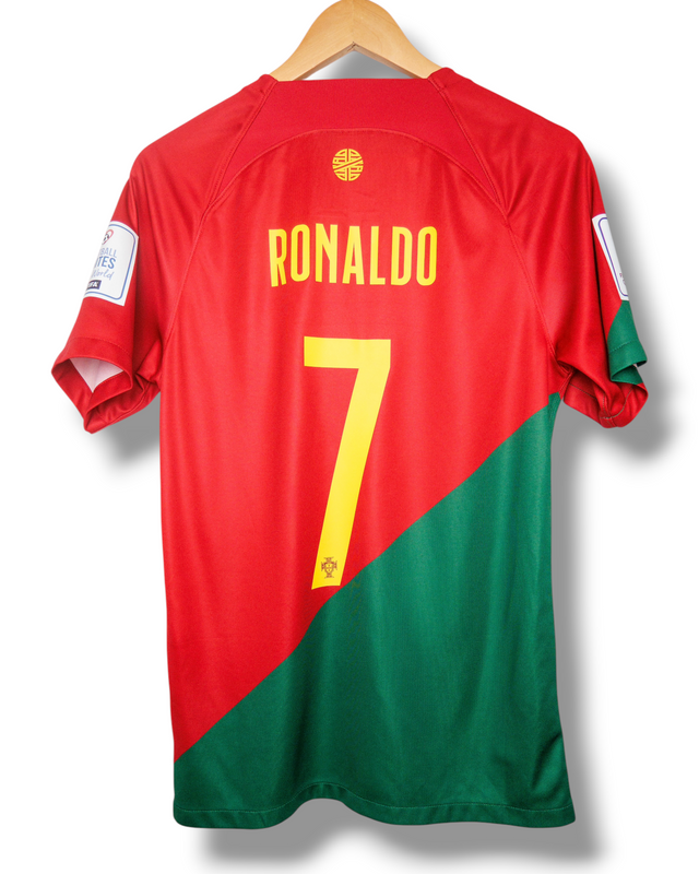 Portugal 2022 Thuis Shirt Ronaldo #7 (S)
