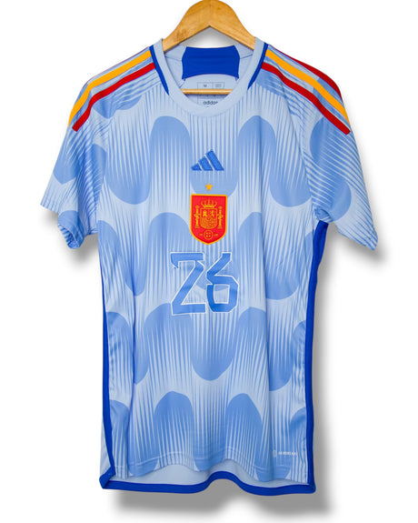 Spanien 2022 Auswärtstrikot Pedri #26 (M)