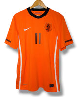 Netherlands 2010 Home Shirt Robben #11 (M)