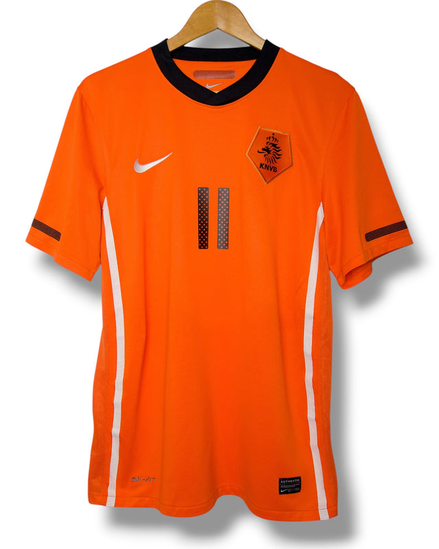 Netherlands 2010 Home Shirt Robben #11 (M)