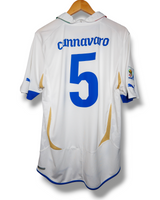 Italy 2010 Away Shirt Cannavaro #5 (L)