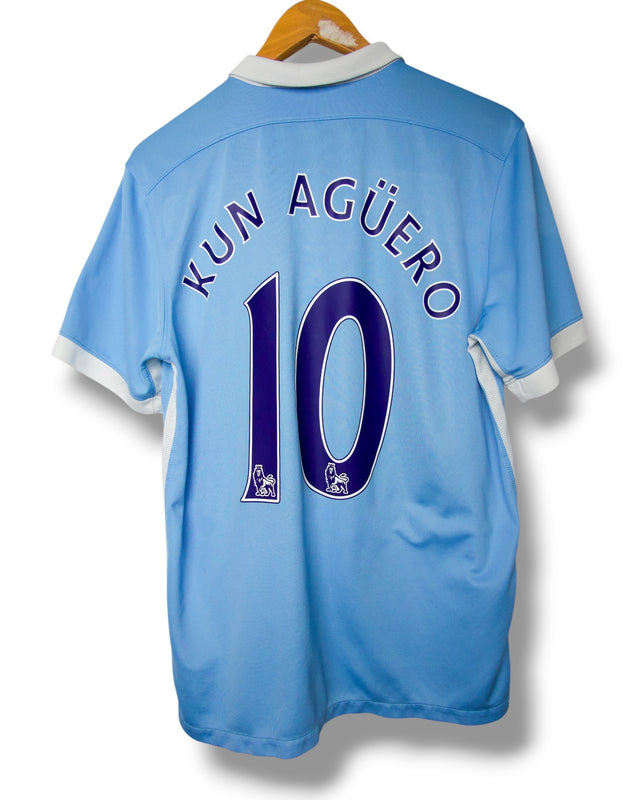 Argentinie 2015/2016 Thuis Shirt Kun Aguero #10 (L)