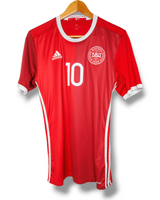 Denemarken 2016 Thuis Shirt Eriksen #10 (S)