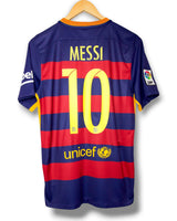 Barcelona 2015/2016 Thuis Shirt Messi #10 (M)