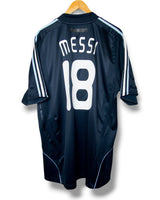 Argentinie 2008 Uit Shirt Messi #18 (XL)
