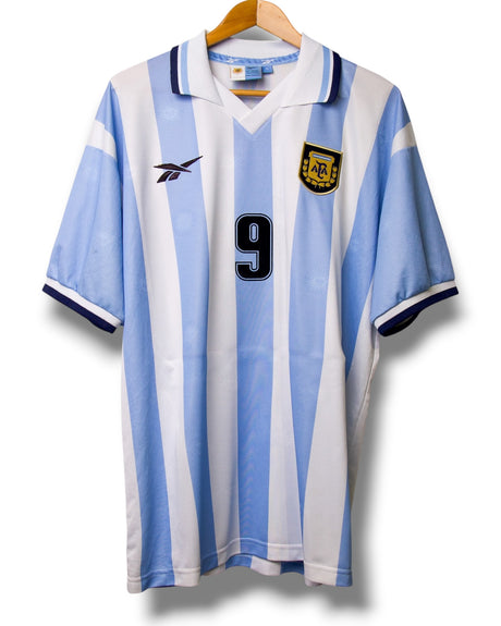Argentinie 1999 Thuis Shirt Batistuta #9 (XL)