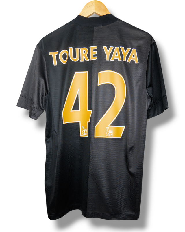 Manchester City 2013/2014 Uit Shirt Yaya Toure #42 (L)