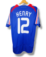 Frankrijk 2008 Thuis Shirt Henry #12 (L)