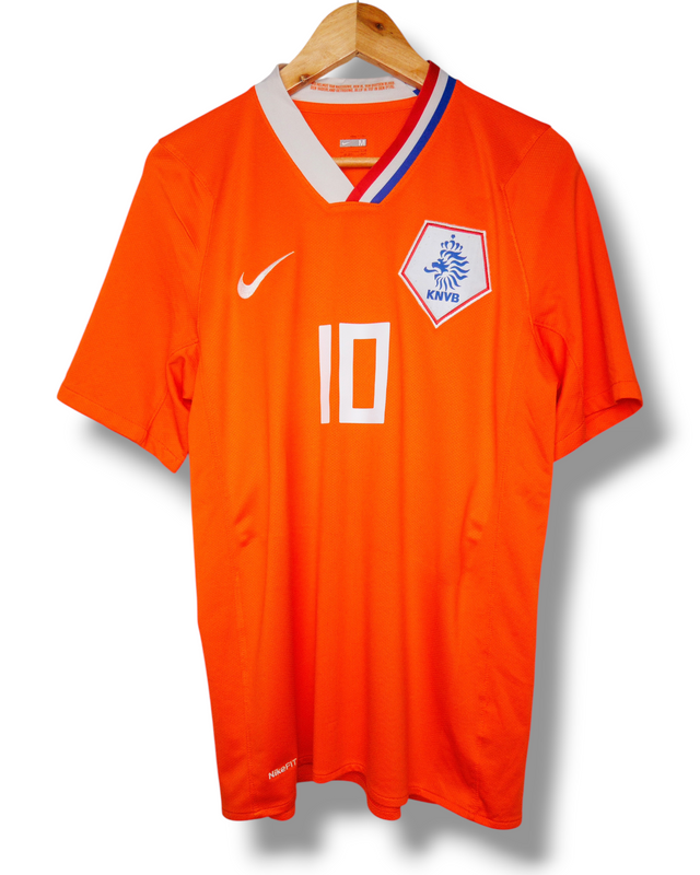 Nederland 2008 Thuis Shirt Sneijder #10 (L)
