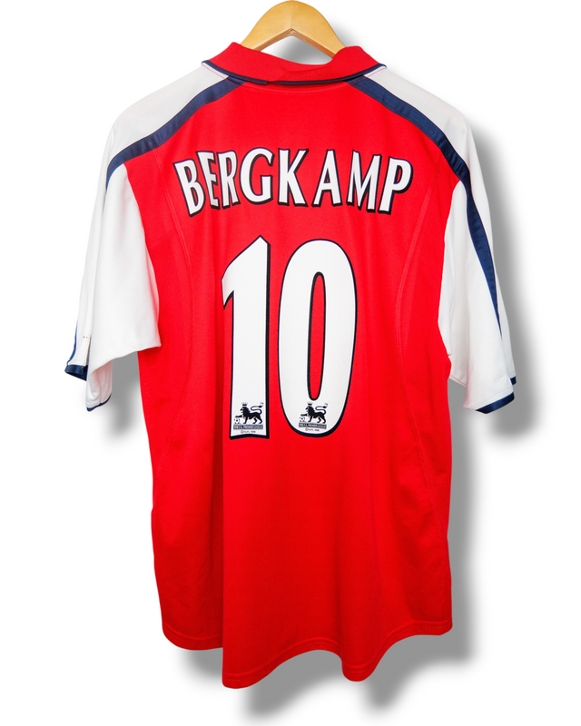 Arsenal 1999/2000 Thuis Shirt Bergkamp #10 (M)